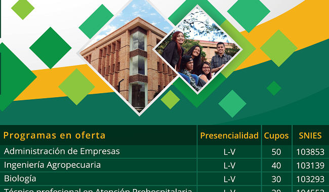 Programas Ofertados UdeA Oriente