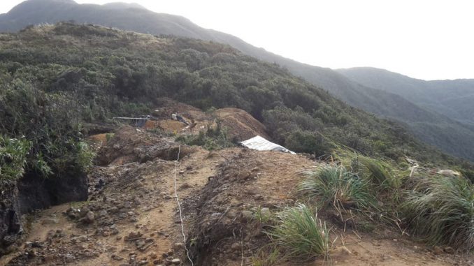 Golpe a la minería Páramo