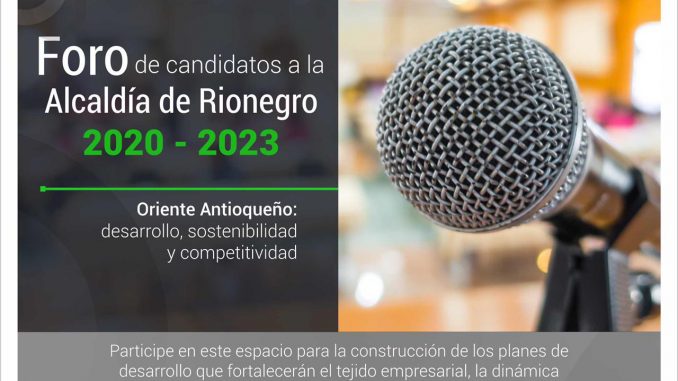 Foro de Candidatos a la Alcaldía