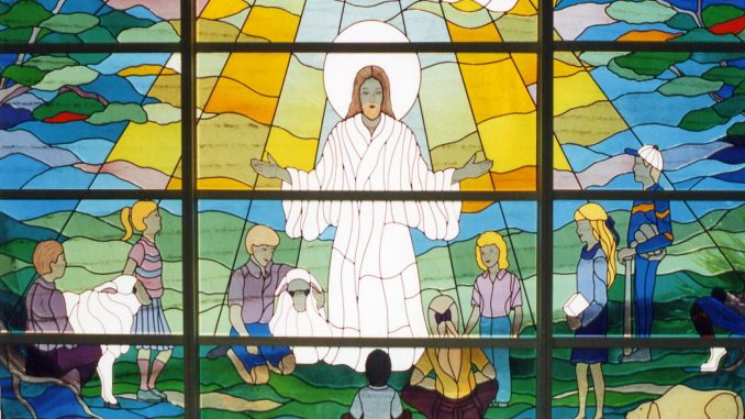 Jesús y niños