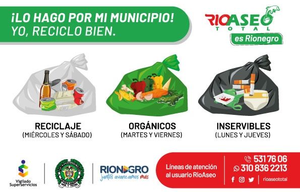 Separación desde la fuente en Rionegro