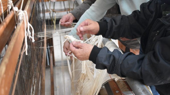 Taller telar horizontal