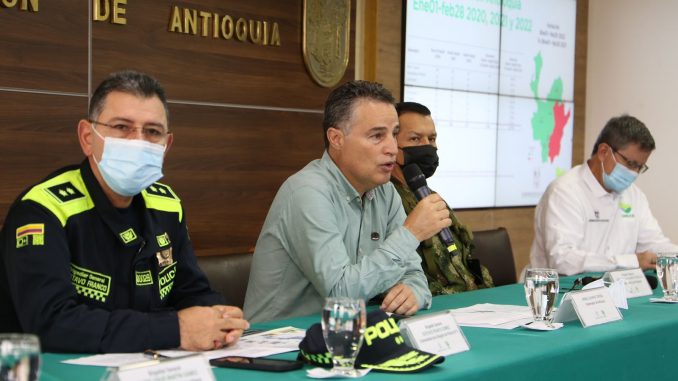 Homicidios en Antioquia