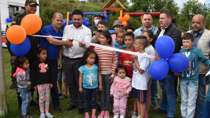 Innauguración Parques Infantiles Sonsón