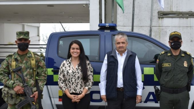 Camioneta Policía Nariño