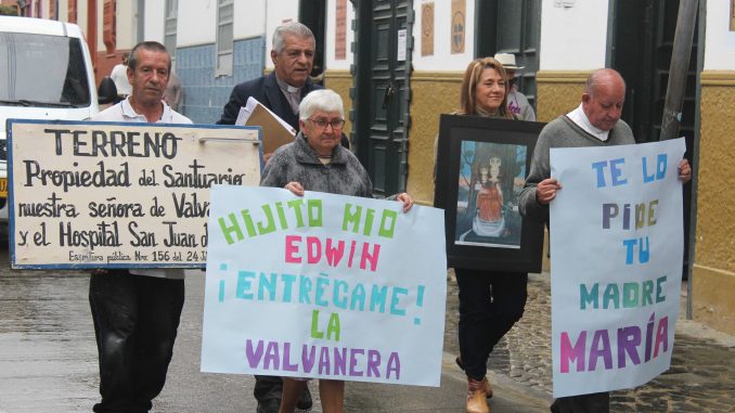 Manifestación-Valvanera