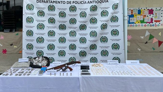 Golpe al microtráfico en Abejorral