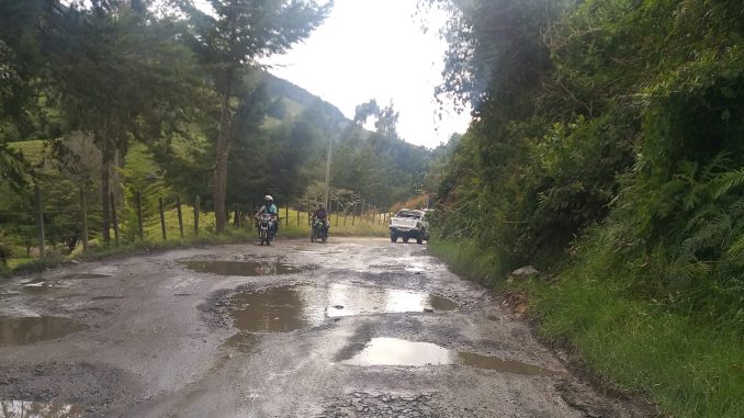 Vía La Unión Sonsón