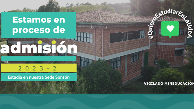 Admisiones UdeA Sonsón