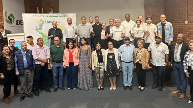 Municipios que firmaron convenio para soluciones integrales en escuelas rurales