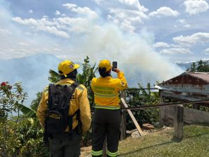 Incendio forestal en Abejorral afecta más de cinco veredas; autoridades descartan víctimas humanas