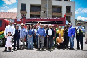 Abejorral fortalece su capacidad de respuesta ante incendios con nuevo vehículo para Bomberos