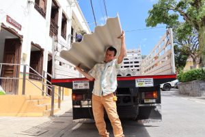 Sonsón recibe materiales para reparar viviendas tras el sismo