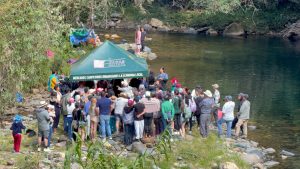 Sonsón celebró la quinta versión del Festival de las Mujeres y el Agua en el río Aures