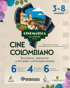 Cinemateca La Unión 2026 llevará seis jornadas de cine colombiano, con entrada libre, al Oriente antioqueño